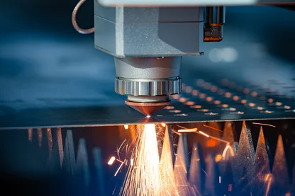 Laserschneiden von Blech